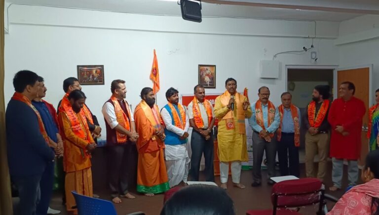 Shri Dakshineswara Kedarnath Mandir Trust Nandi Shala's 5K Run for Gowmatha: Tshirt Launched by Global Hindu Federation