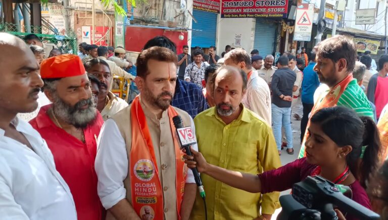 Global Hindu Federation's Alliance at Secunderabad Darna to Protect Hindu Temples