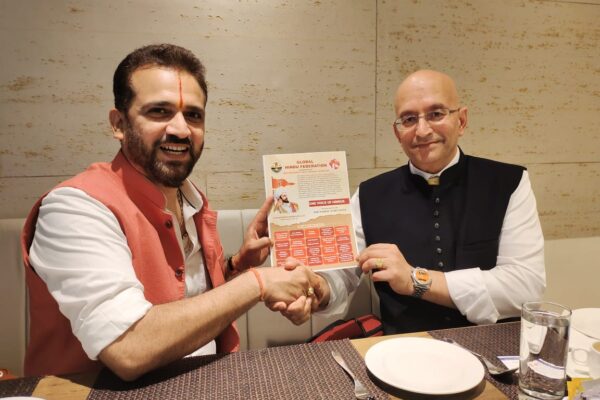 Pt. Satish K. Sharma: Productive Meeting Between Global Hindu Federation Leadership in Hyderabad