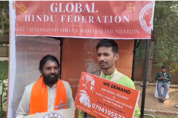 Shivaji Maharaj Devotee: Balaram from Maharashtra visited our stall at Lokmanthan