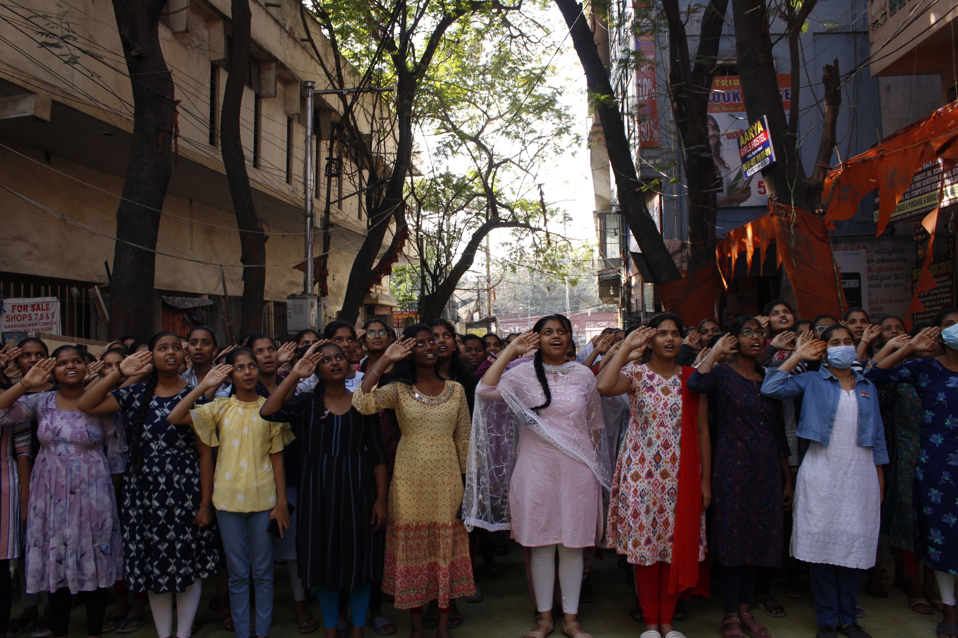 Global Hindu Federation in Republic Day Celebrations at VHP Koti Office