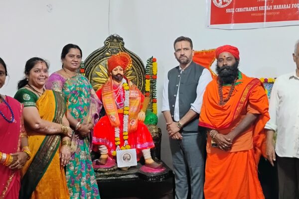 29th Week of Hanuman Chalisa Chanting: Chhatrapati Shivaji Maharaj Catering Services Logo Launch
