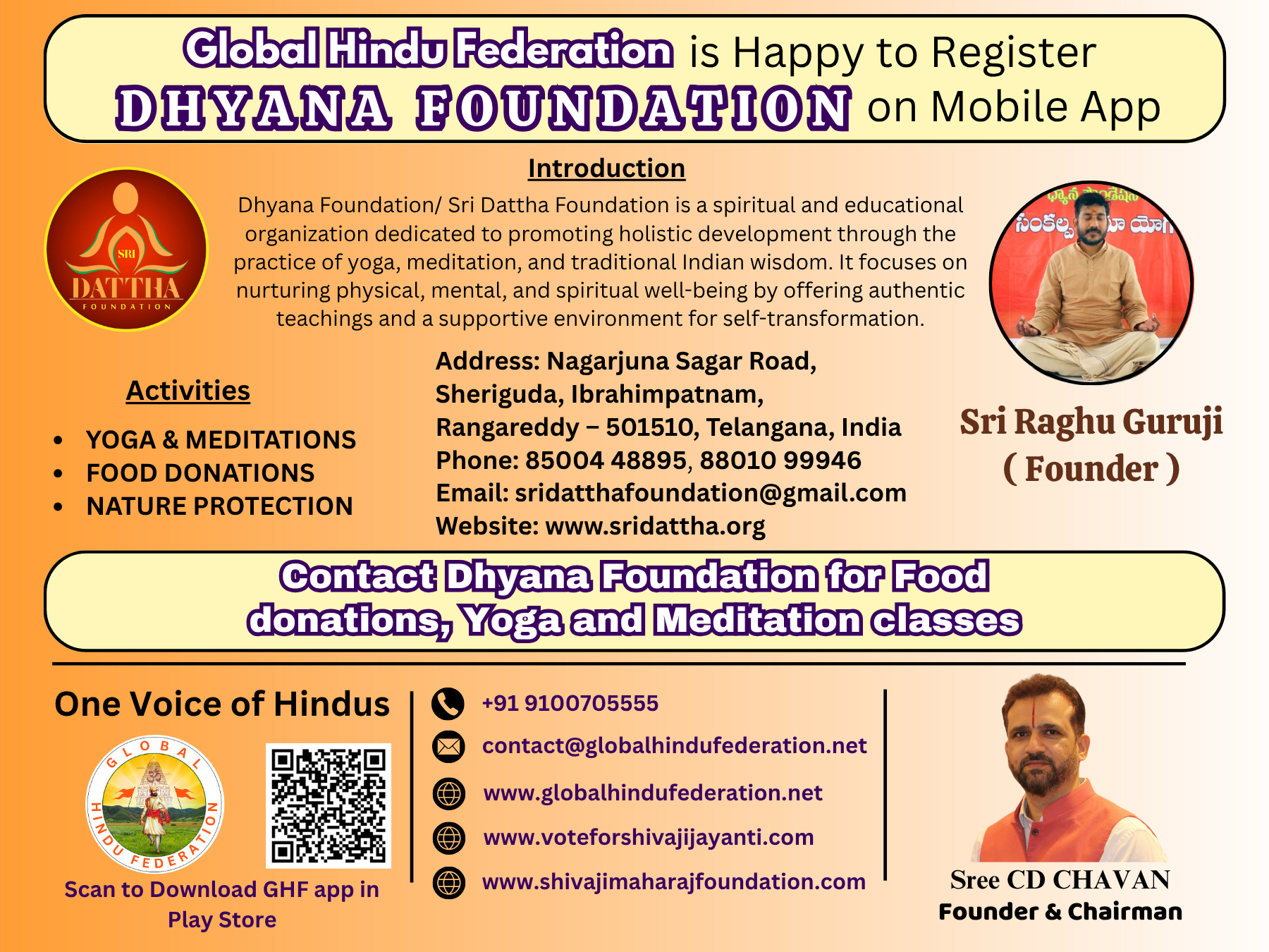 Dhyana Foundation – Awakening Consciousness Through Yoga and Meditation