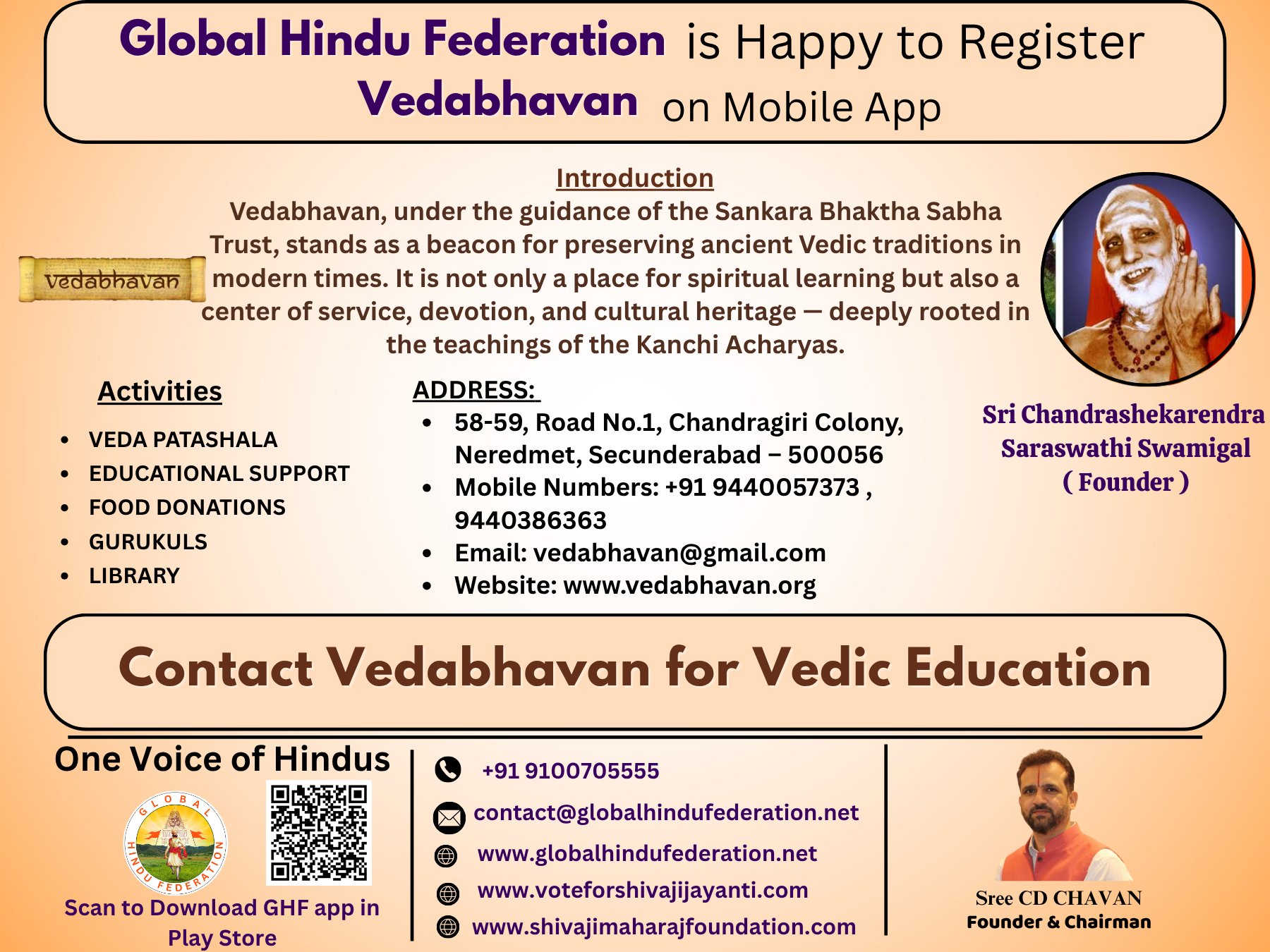 The Vedabhavan Trust – Preserving Vedic Wisdom for Future Generations