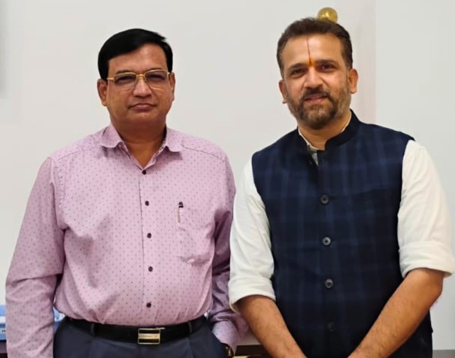CD Chavan Meets Telangana Special Chief Secretary to Advocate for Shivaji Jayanti as National Holiday