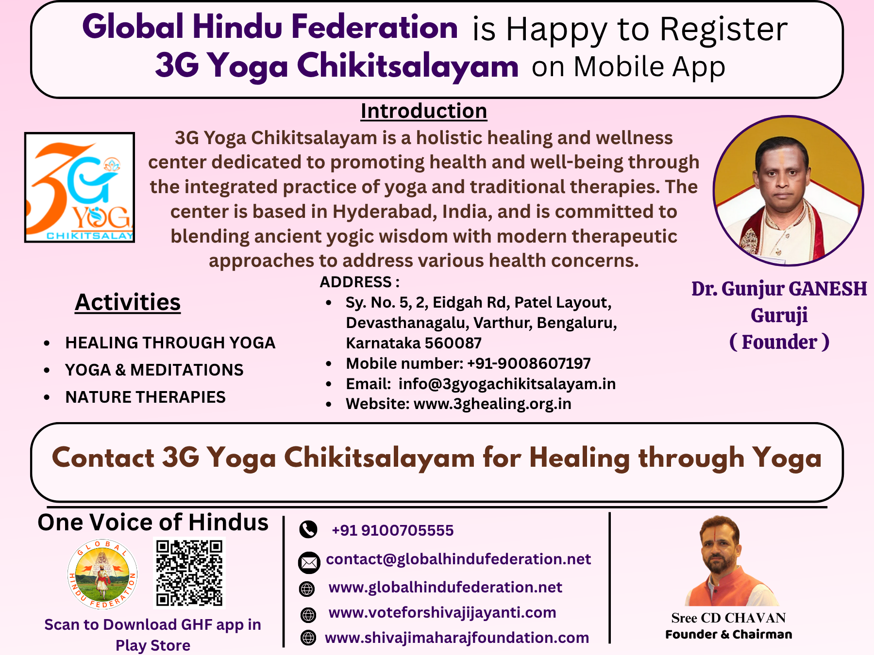 3G Yoga Chikitsalayam